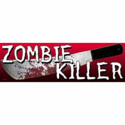 Zombie Killer - Vinyl Sticker