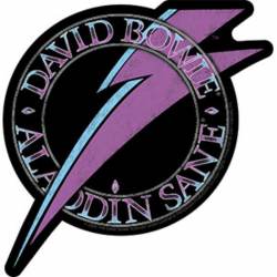 David Bowie Aladdin Bolt - Vinyl Sticker
