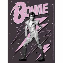 David Bowie Pink Bolts - Vinyl Sticker