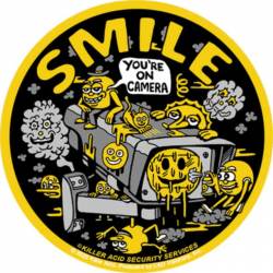 Killer Acid You're On Camera - Vinyl Sticker