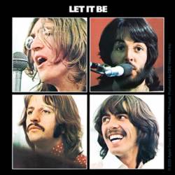 The Beatles Let It Be - Vinyl Sticker