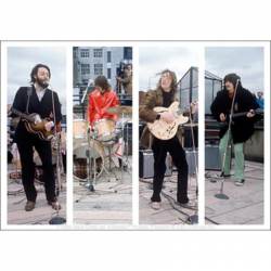 The Beatles Rooftop Performance - Vinyl Sticker
