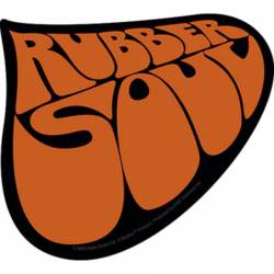 The Beatles Rubber Soul Logo - Vinyl Sticker