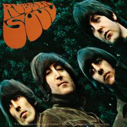 The Beatles Rubber Soul Album - Vinyl Sticker