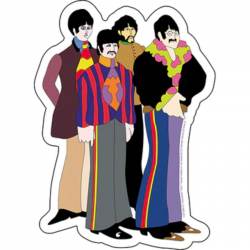 The Beatles Yellow Submarine The Beatles - Vinyl Sticker