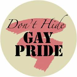 Don't Hide Gay Pride - Vinyl Sticker