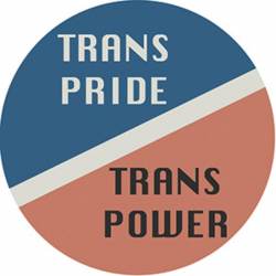 Trans Pride Trans Power - Vinyl Sticker