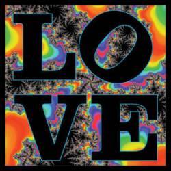 Love Square - Vinyl Sticker