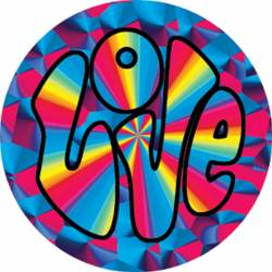 Love Psychedelic - Vinyl Sticker