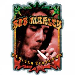 African Herbsman Bob Marley - Vinyl Sticker