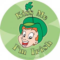 Kiss Me I'm Irish - Sticker