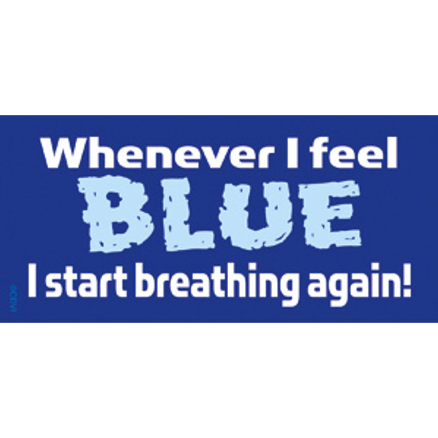 Feel Blue - Sticker