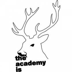 Academy Is Deer - Rub On Sticker