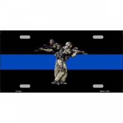 Thin Blue Line SWAT - License Plate