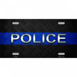 Thin Blue Line Police - License Plate