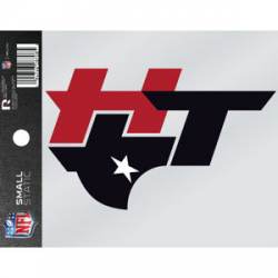 Houston Texans Secondary Logo - Static Cling