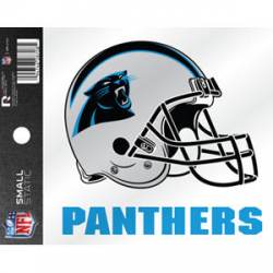 Carolina Panthers Helmet - Static Cling