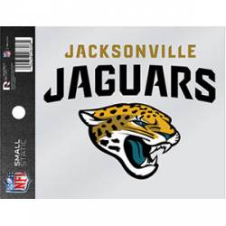 Jacksonville Jaguars Script Logo - Static Cling