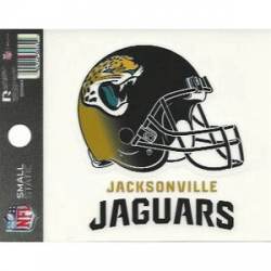 Jacksonville Jaguars Helmet - Static Cling