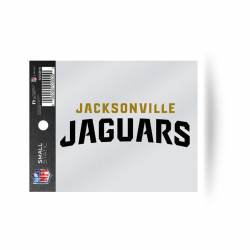 Jacksonsville Jaguars Script Logo - Static Cling