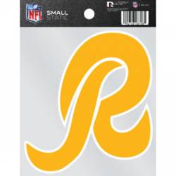 Washington Redskins Retro R Logo - Static Cling