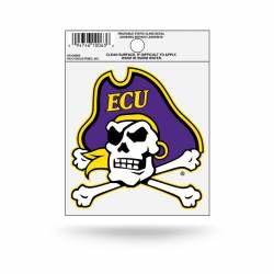 East Carolina University Pirates Logo - Static Cling