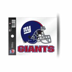 New York Giants Helmet - Static Cling