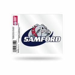 Samford University Bulldogs Logo - Static Cling