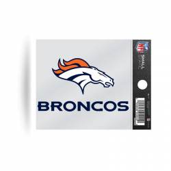 Denver Broncos Logo - Static Cling