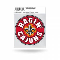 University Of Louisiana-Lafayette Ragin Cajuns Logo - Static Cling