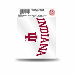 Indiana University Hoosiers Script Logo - Static Cling
