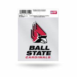 Ball State University Cardinals Logo - Static Cling