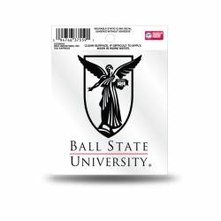 Ball State University Cardinals Script Logo - Static Cling