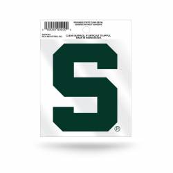 Michigan State University Spartans Logo - Static Cling