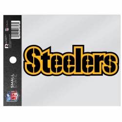 Pittsburgh Steelers Script Logo - Static Cling