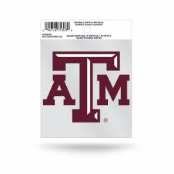 Texas A&M University Aggies Script Logo - Static Cling