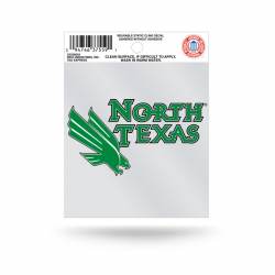 University Of North Texas Mean Green Logo - Static Cling