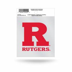 Rutgers University Scarlet Knights Logo - Static Cling
