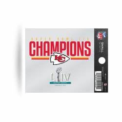 Kansas City Chiefs 2020 Super Bowl Champions - Static Cling