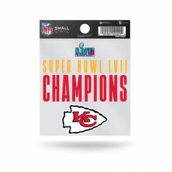 Kansas City Chiefs 2023 Super Bowl LVII Champions - Static Cling