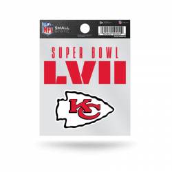 Kansas City Chiefs 2023 Super Bowl LVII Bound - Static Cling