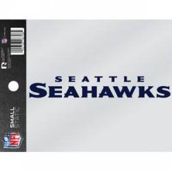 Seattle Seahawks Script Logo - Static Cling