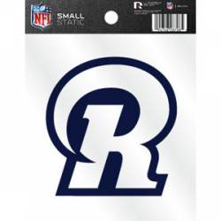 Los Angeles Rams Blue & White R Logo - Static Cling