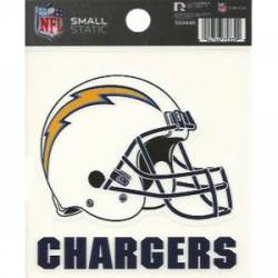 San Diego Chargers Helmet - Static Cling