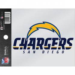 San Diego Chargers Script Logo - Static Cling