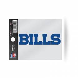 Buffalo Bills Script Logo - Static Cling