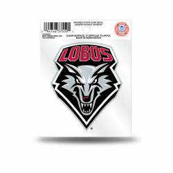 University of New Mexico Lobos Logo - Static Cling