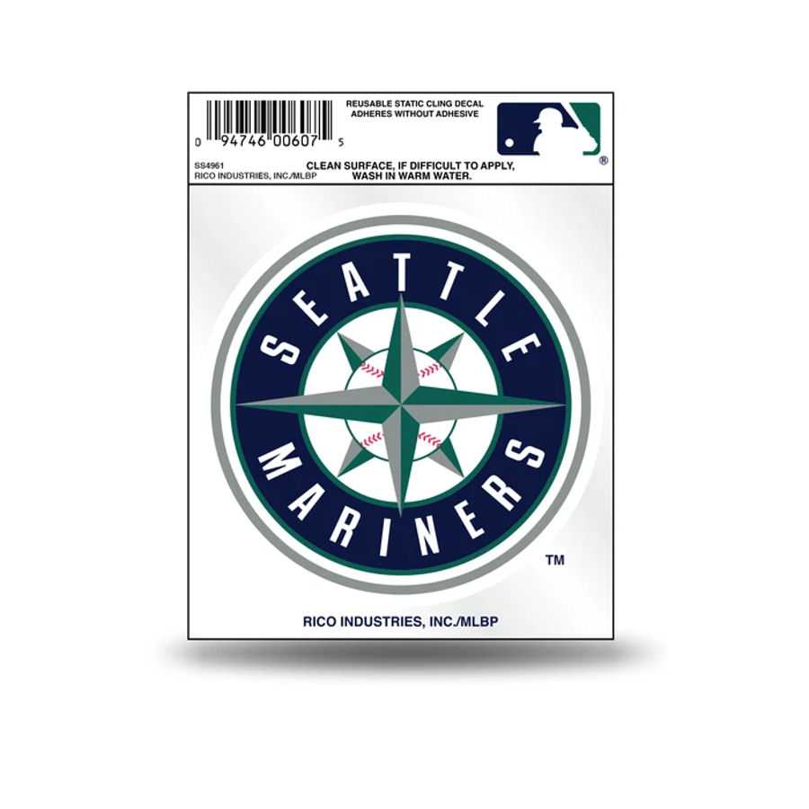 Seattle Mariners Static Cling