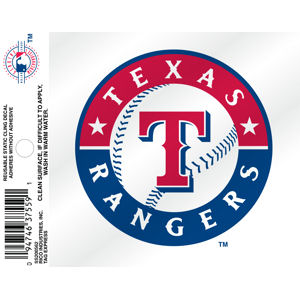 Texas Rangers Static Cling