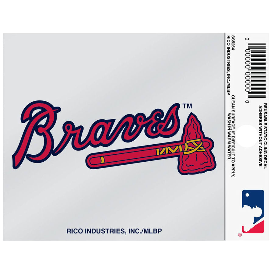 Atlanta Braves Static Cling